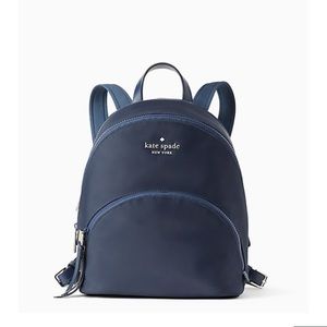 Kate Spade Navy Blue Karissa Medium Backpack